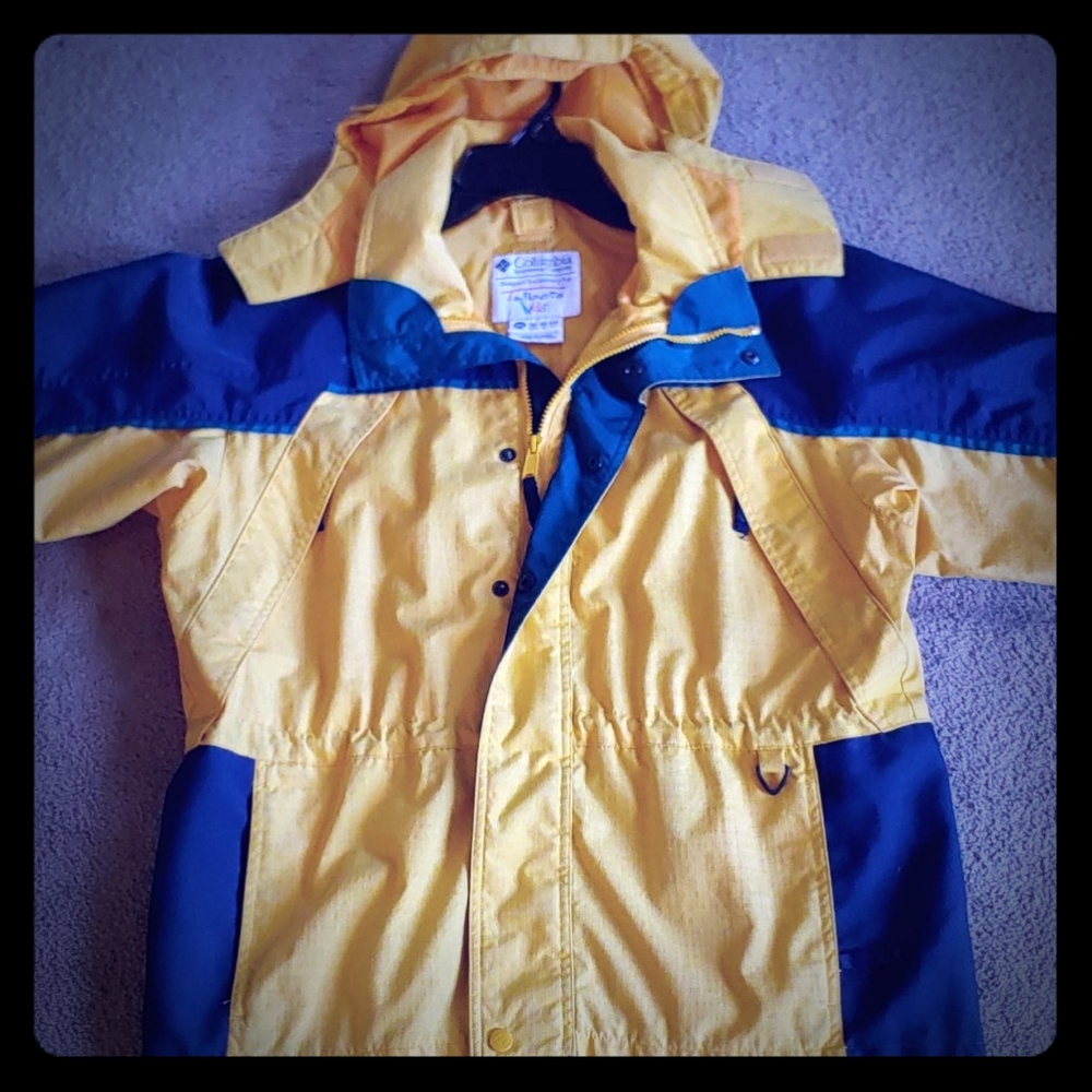 Columbia Jacket Coat Rain Hooded Sail Sportwear